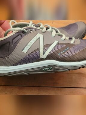 New Balance Women's Gray & Mint Athletic Shoes